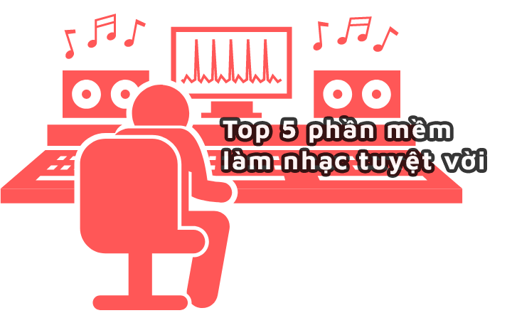 top 5 phần mềm làm nhạc