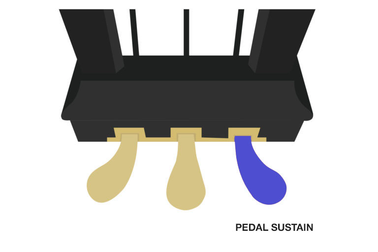 Piano Pedal sustain