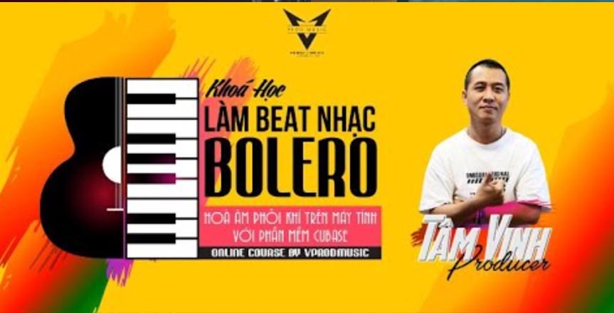 Khoa hoc Tu Lam beat nhac Bolero tren phan mem Cubase