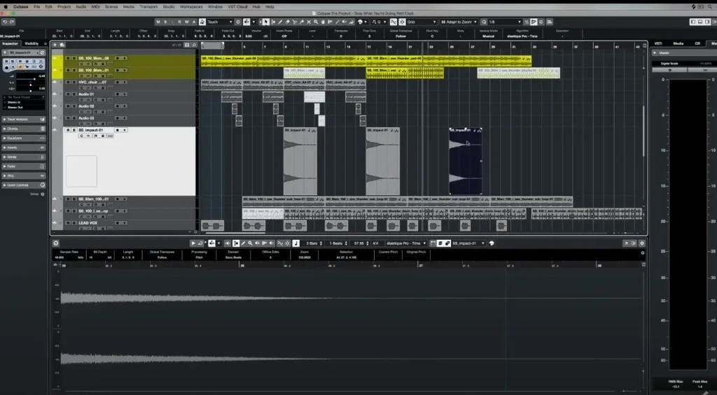 Tại Sao Cubase Là Công Cụ Không Thể Thiếu Cho Người Làm Nhạc? 13 làm việc với cubase