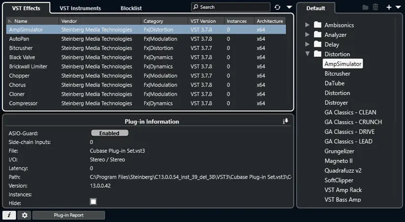 Tại Sao Cubase Là Công Cụ Không Thể Thiếu Cho Người Làm Nhạc? 15 plugin cubase
